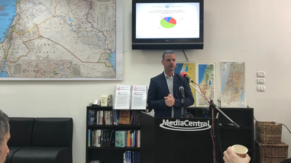 Eitan Behar, Director, The Center for Diaspora Communications & Countering Antisemitism at the World Zionist Organization. Credit: Eliana Rudee.