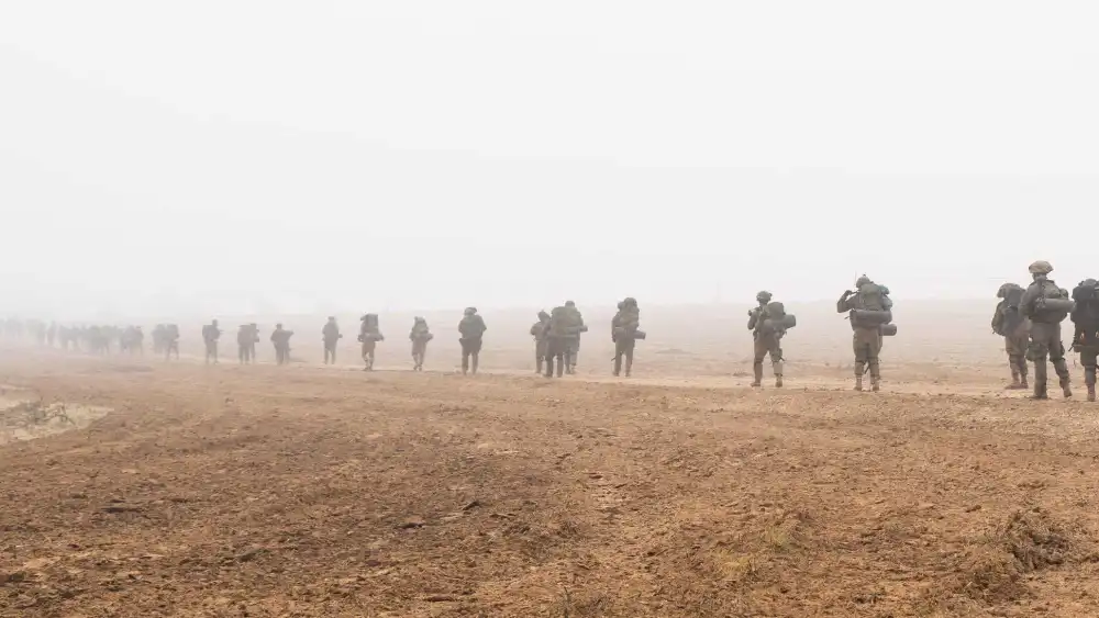 Israel Defense Forces operating in the Hamas-ruled Gaza Strip, Dec. 7, 2023. Credit: IDF.