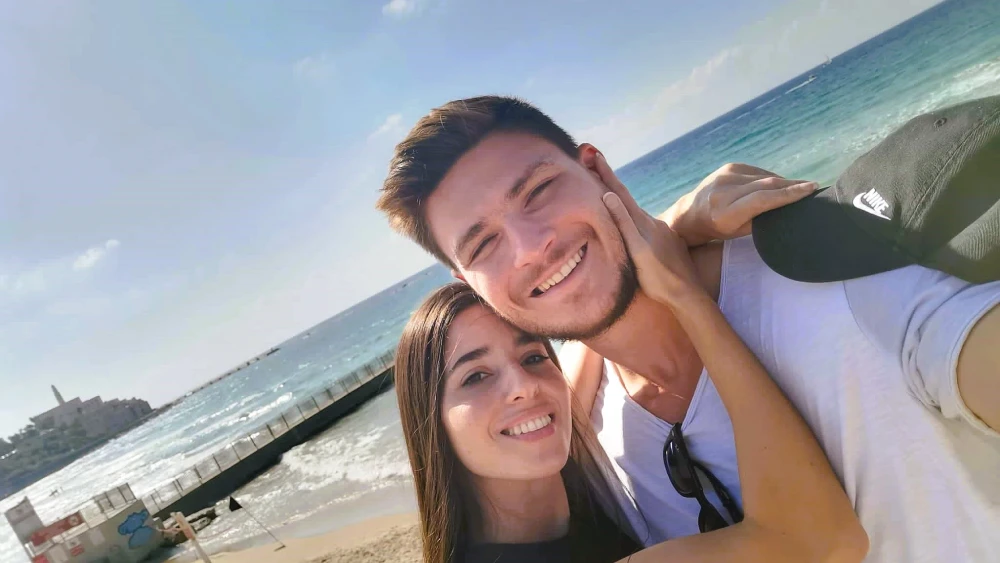 Sapir Cohen and Alex Trufanov were abducted by Hamas on Oct. 7, 2023. Courtesy of Sapir Cohen.