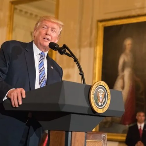 President Donald Trump. Credit: Department of Labor/Shawn T. Moore.