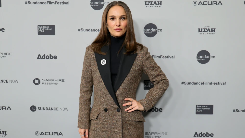 Natalie Portman attends "The Gallerist" Premiere during the 2026 Sundance Film Festival at Eccles Center Theater on January 24, 2026 in Park City, Utah. Photo by Dia Dipasupil/Getty Images.