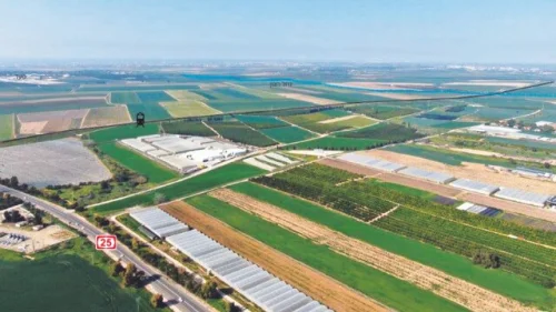 The site where Hanun will be built. Credit: Sdot Negev Regional Council.