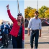 Republican Sens. David Perdue and Kelly Loeffler. Democrats Raphael Warnock and Jon Ossoff. Source: Facebook.