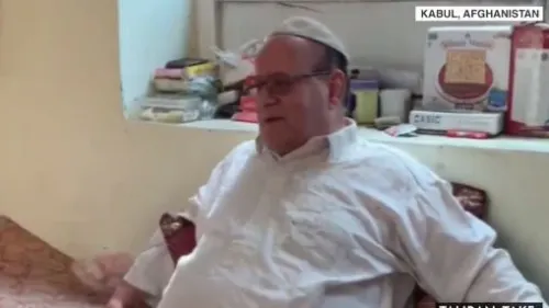 Zebulon Simantov, Afghanistan's last Jewish resident. Source: Twitter/Screenshot.