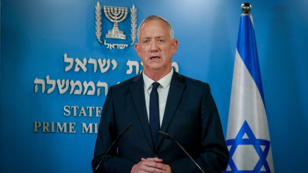 Benjamin "Benny" Gantz (Credit: Olivier Fitoussi/Flash90)