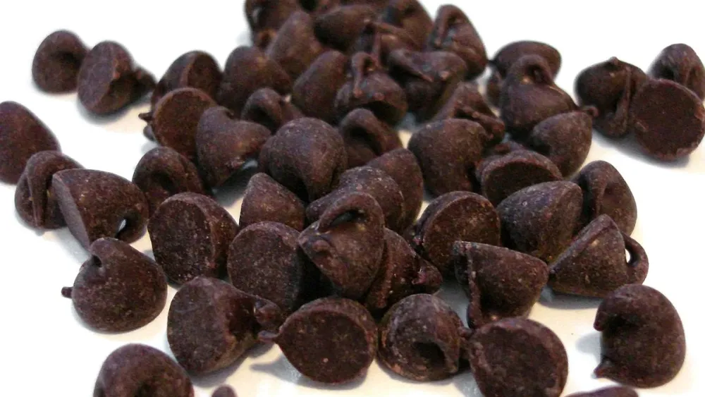 Chocolate chips. Credit: Wikimedia Commons.