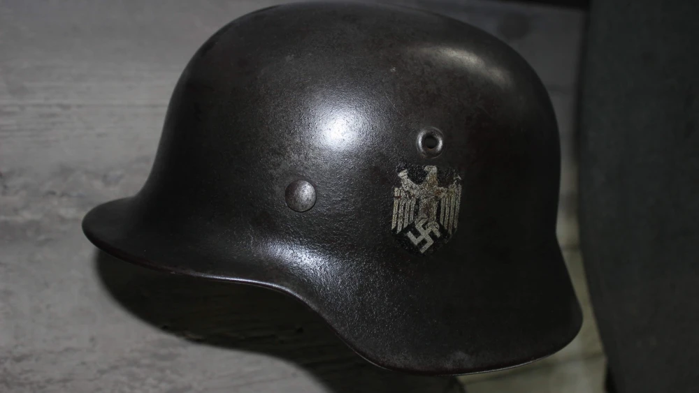 Helmet swastika