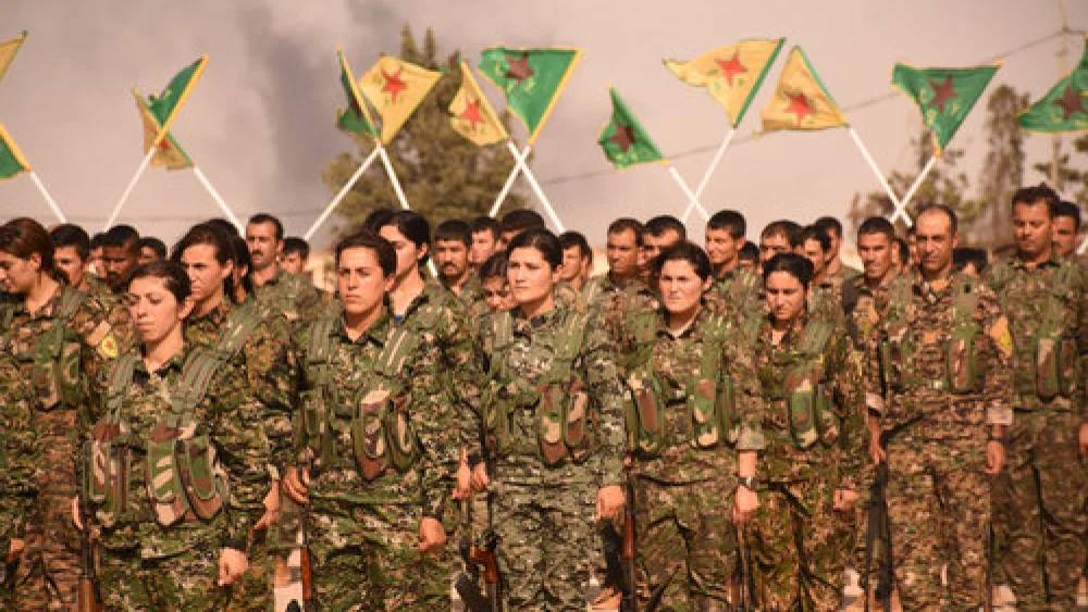 Syrian Kurdish YPG fighters. Credit: Flickr.