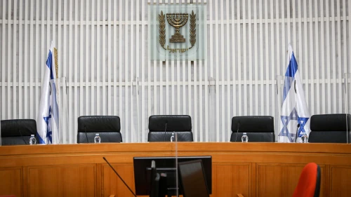 The Israeli Supreme Court in Jerusalem on May 4, 2020. Photo by Oren Ben Hakoon/POOL.