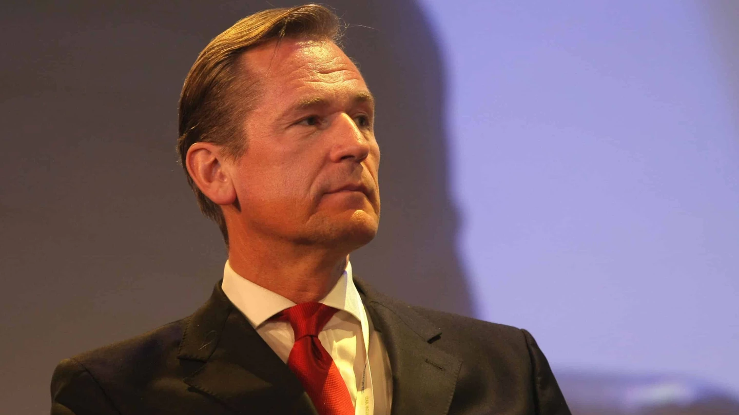 Mathias Döpfner, chief executive of German media group Axel Springer, attends a session on "The New Media Making Tomorrow" at the Israeli Presidential Conference in Jerusalem, Oct. 21, 2009. Photo by Kobi Gideon/Flash90.