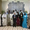 Israeli President Isaac Herzog meets with a delegation of imams and Muslim leaders from across Africa, at the President's Residence in Jerusalem, Dec. 1, 2025. Credit: Israeli President's Office.
