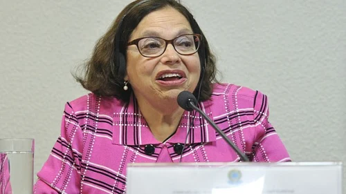 Judith Heumann in 2015. Photo by Geraldo Magela/Agência Senado.