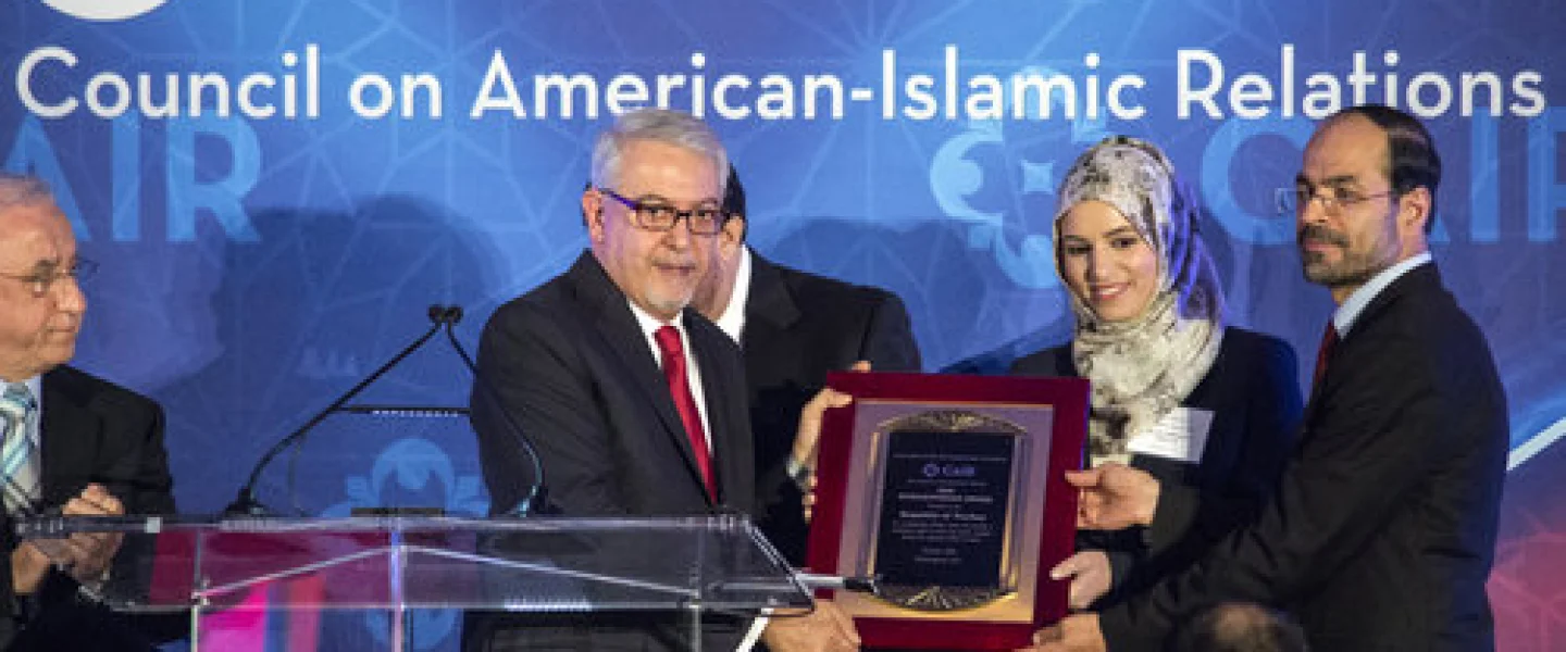 An October 2015 event hosted by the Council on American-Islamic Relations. Credit: Alparslan Esmer via Wikimedia Commons.