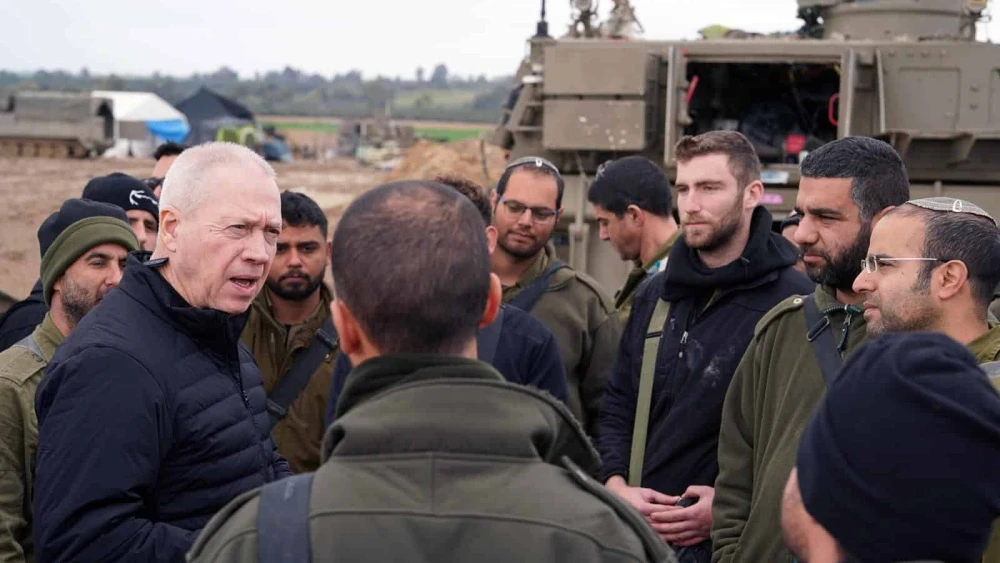 Israeli Defense Minister Yoav Gallant