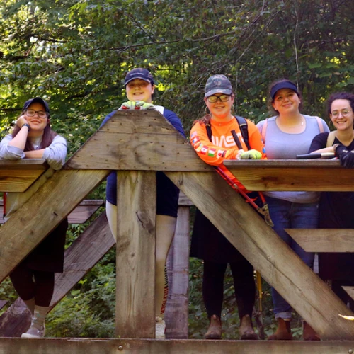 “UnCamp,” a summer program for teenage Jewish girls from different backgrounds—from the unaffiliated to Shabbat-observant—encourages personal growth, reflection, discussion and friendship, July 2019. Credit: Courtesy.