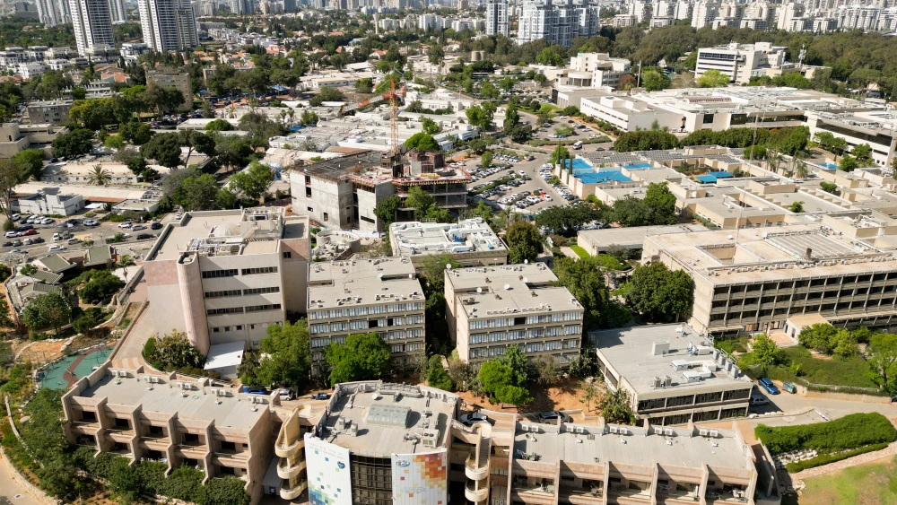 Aerial view of Sheba Tel HaShomer Medical Center, outside of Tel Aviv, on May 31, 2023. Photo by Omer Fichman/Flash90.