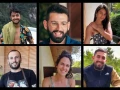 (From top left to right, clockwise) Hersh Goldberg-Polin, Almog Sarusi, Eden Yerushalmi, Alexander Lobanov, Carmel Gat and Ori Danino. Credit: Hostages and Missing Families Forum.