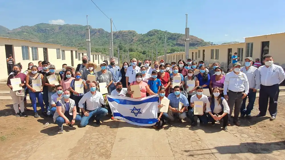 A view of the Israeli-built housing development in Guatemala. Credit: Israel Ministry of Foreign Affairs.