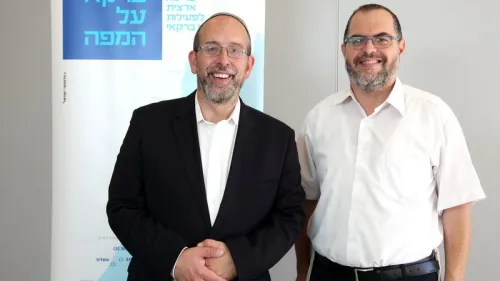 Rabbi David Fine (left) and Rabbi Shlomo Sobol, founders and deans of Barkai. Credit: Courtesy.