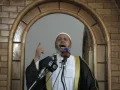 Senior Hamas leader Khalil al-Hayya, gives a speech during Friday prayers in Rafah, the southern Gaza Strip, on June 12, 2015. Photo by Abed Rahim Khatib/Flash90.