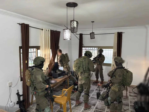 Israeli forces launch operations in Qabatiya in Samaria following a deadly terror attack in northern Israel, Dec. 26, 2025. Credit: IDF.