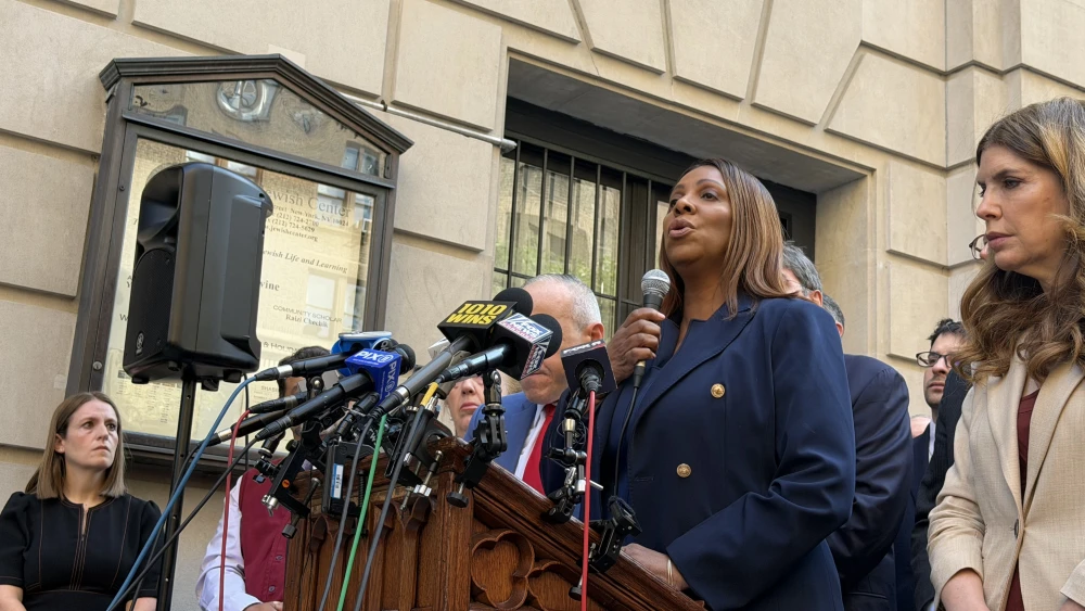 Jewish Center presser