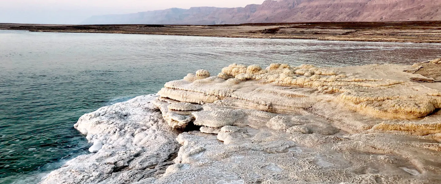 A view of the Dead Sea. Photo by Eliana Rudee.