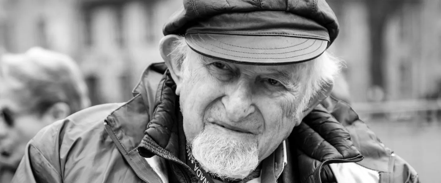 Holocaust survivor Nate Leipciger participates in the 2026 March of the Living. Photo by Kinneret Rifkind.