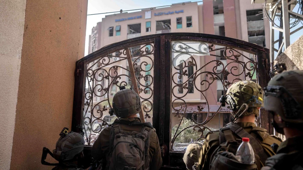 Israeli troops operating in the Hamas-ruled Gaza Strip, Dec. 7, 2023. Credit: IDF.