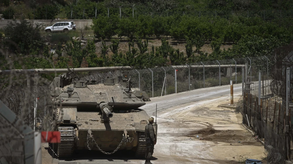 IDF at Syria Border