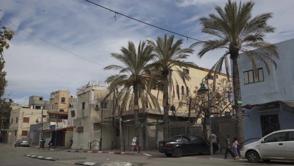 A view of the Arab Israeli town of Jisr az-Zarqa, Feb. 4, 2017. Photo by Nati Shohat/Flash90.