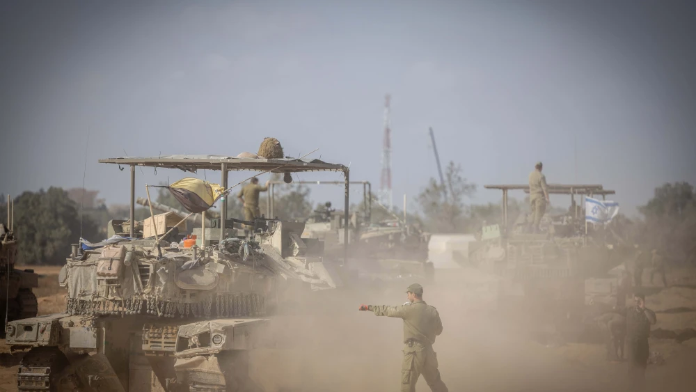 IDF Near Gaza Border