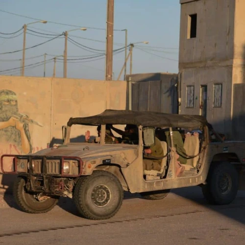 Inside the Israel Defense Force's Urban Warfare Training Center in the Negev, July 12, 2023. Photo by Yoav Dudkevitch/TPS.
