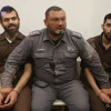Assad Yosef Assad al-Fara'i and Tzabhi Imad Tzabhi Abu Shakir arrive in court for a hearing, in Lod, on June 9, 2022. Photo by Flash90.
