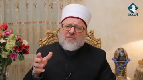 Jordanian Islamic scholar Ahmad al-Shahrouri. (MEMRI)