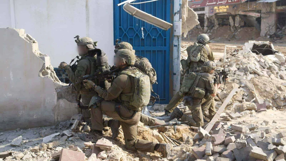 IDF soldiers conduct operations against Hamas terrorists in the Gaza Strip, Jan. 20, 2024. Credit: IDF.
