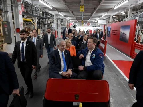 Netanyahu Tesla Musk