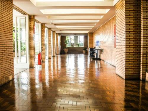 School Hallway