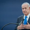 Israeli Prime Minister Benjamin Netanyahu attends a state ceremony reburying Shimon and Rivka Herzl, the grandparents of Theodor Herzl, founder of modern political Zionism, alongside their grandson on Mount Herzl, in Jerusalem, on Aug. 05, 2026. Photo by Chaim Goldberg/Flash90.