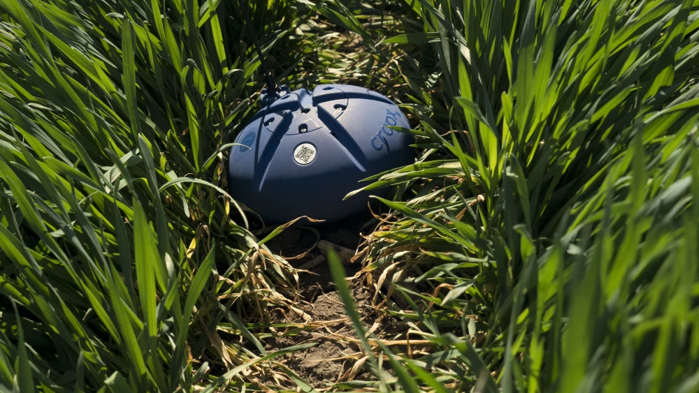 CropX's irrigation system is based on a “revolutionary spiral design."