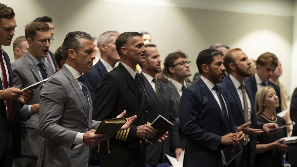 Hegseth prayer