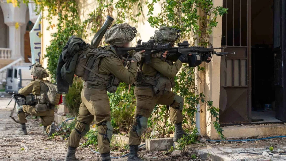 Israeli forces operating in Southern Lebanon, January 2025. Credit: IDF.