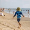 People enjoy the beach in Bat Yam in central Israel, July 25, 2025. Photo by Dor Pazuelo/Flash90.