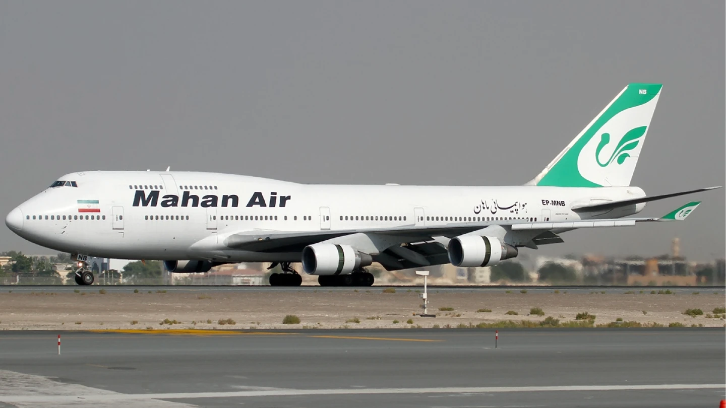 Treasury sanctions network tied to Iran-linked airline