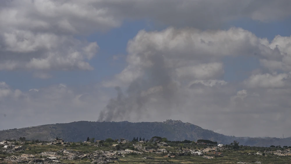 View of southern Lebanon as seen from Metula, on the Israeli side of the border, May 30, 2026. Photo by Michael Giladi/Flash90.