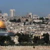The Jerusalem skyline seen from the Mount of Olives, May 19, 2008. Photo by Nati Shohat/Flash90.