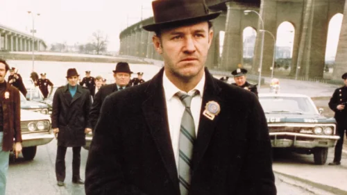 Gene Hackman as Detective Jimmy "Popeye" Doyle in the 1971 film "The French Connection." Source: Twitter.