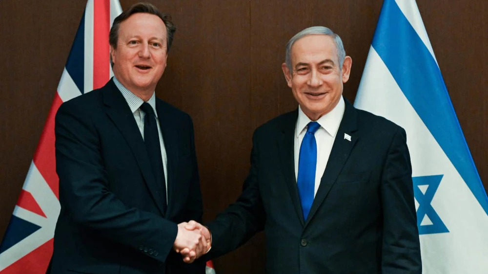 Netanyahu, Cameron