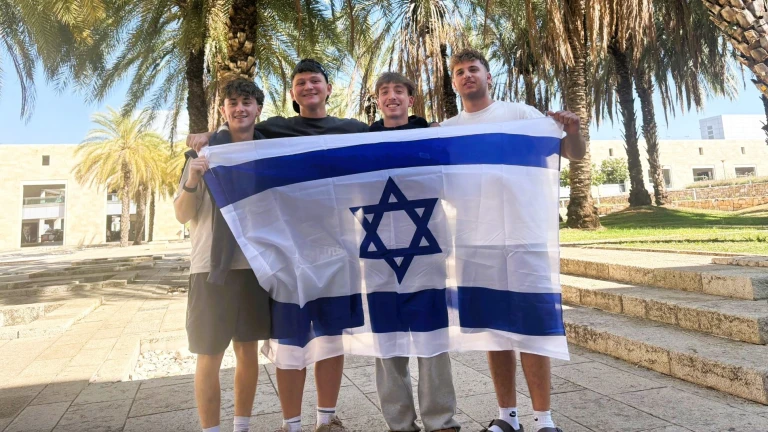 The First Hebrew Welcoming the first Birthright Israel group since the outbreak of war ...