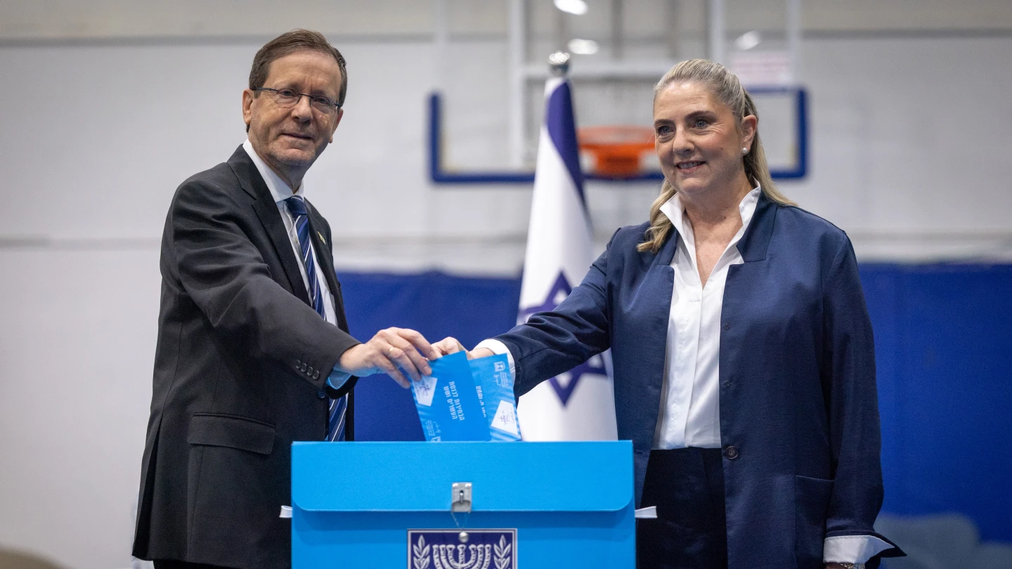 ‘This is the people’s day’: Herzog urges Israelis to vote in national election